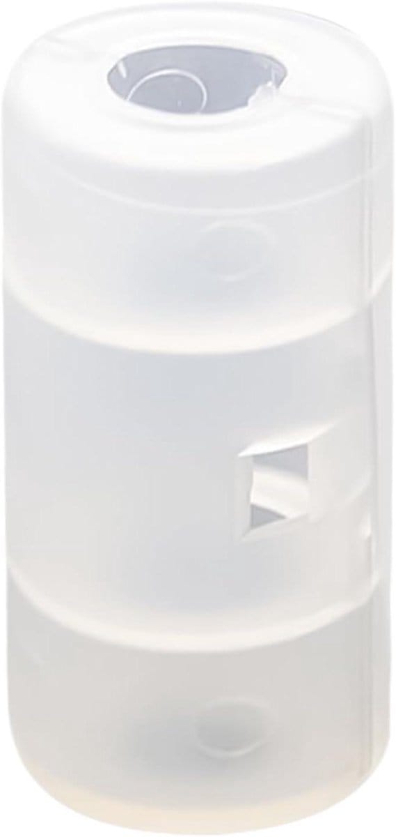 Batterij Adapter - Energieomvormer - Apparatuur Voeden - AA Naar C D - Compact Formaat - Transparant