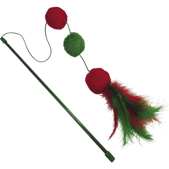 Kattenspeelgoed Nobby Pet Xmas Angel Mit Plüschbällen Catnip