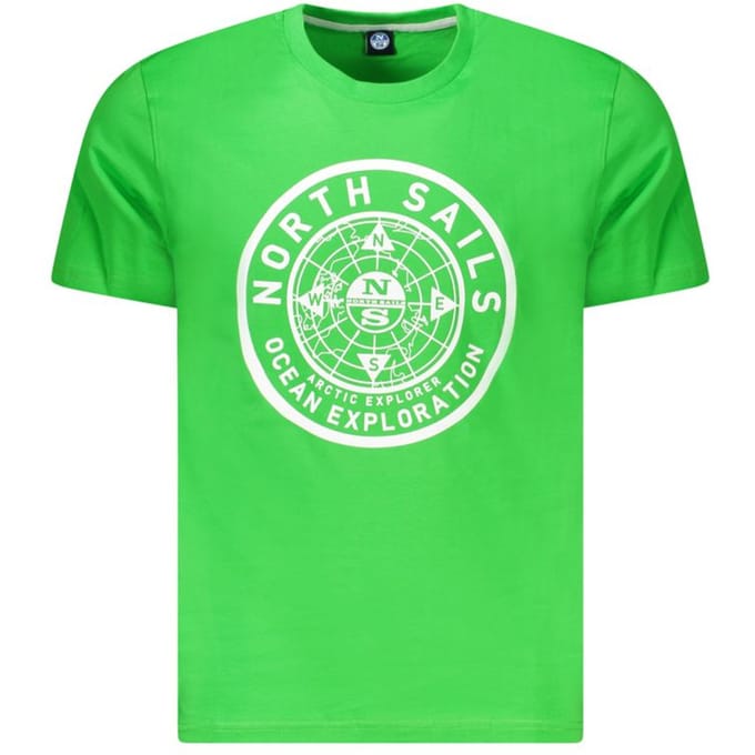 North Sails Verde Katoenen Heren T-Shirt