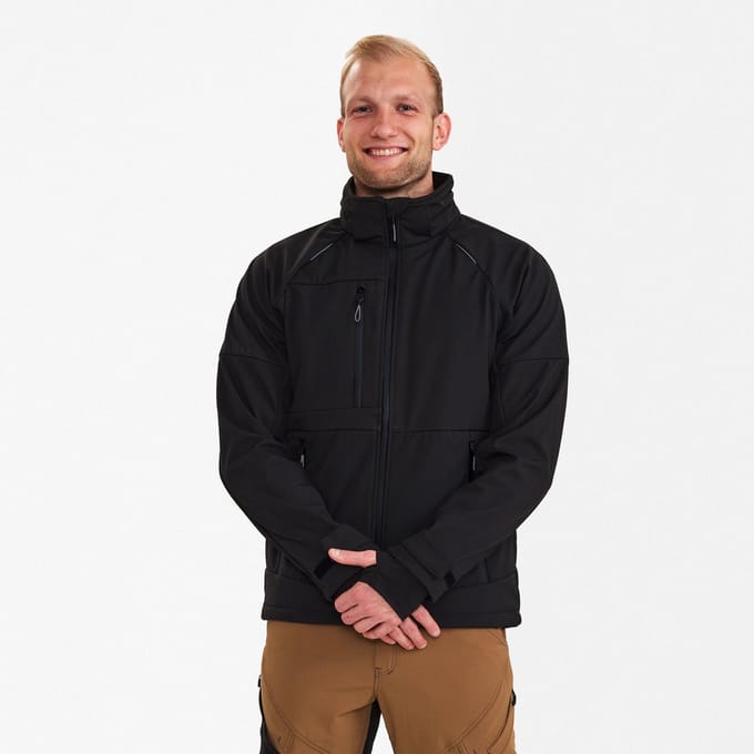 Engel X-treme softshell jack 1377-603 - Black - 6XL