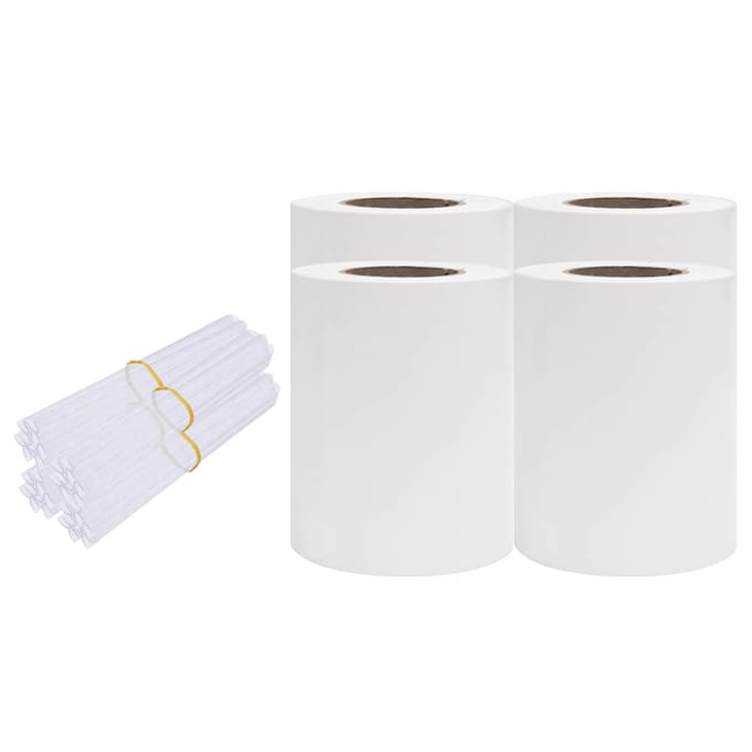 Vidaxl Cache-grillage, 4 Pièces, PVC, 35X0,19 M, Blanc