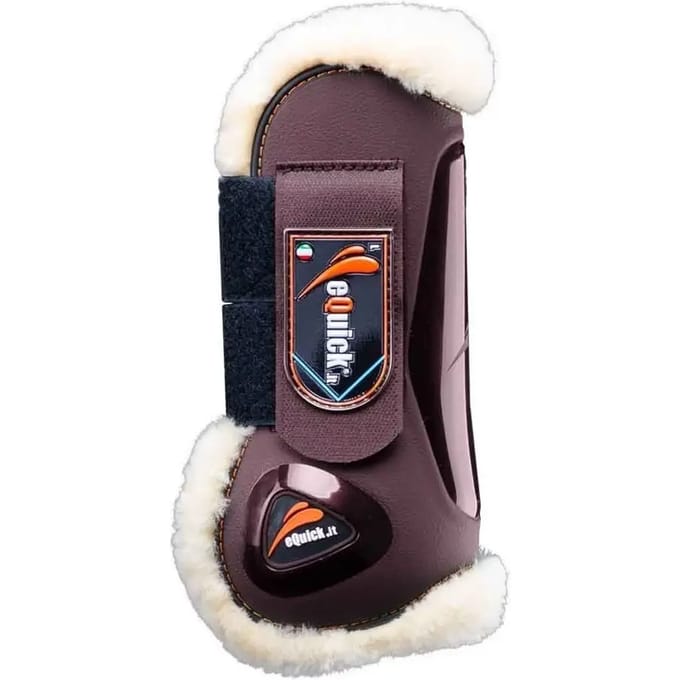 Voorrugbeschermers voor paarden eQuick eLight fluffy