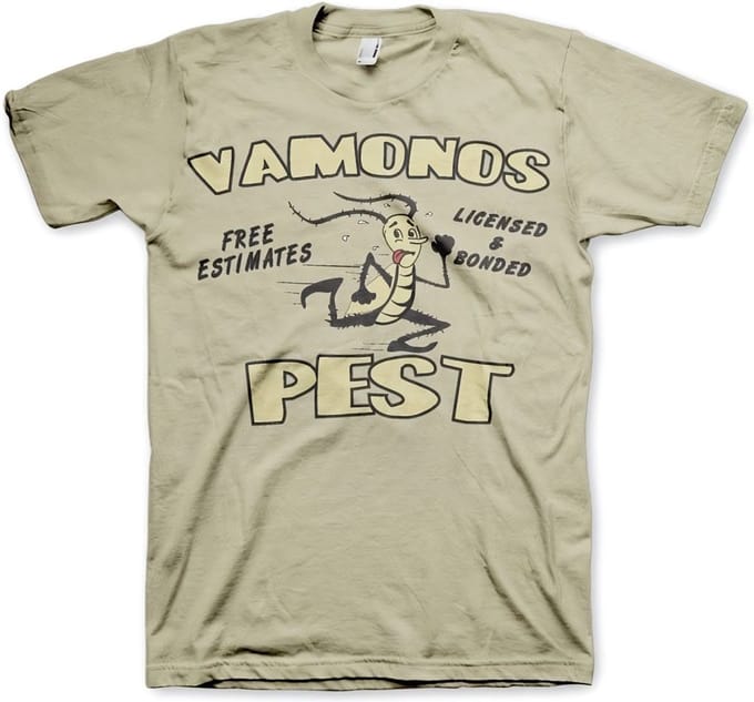 Breaking Bad Vamanos Pest T-shirt kaki