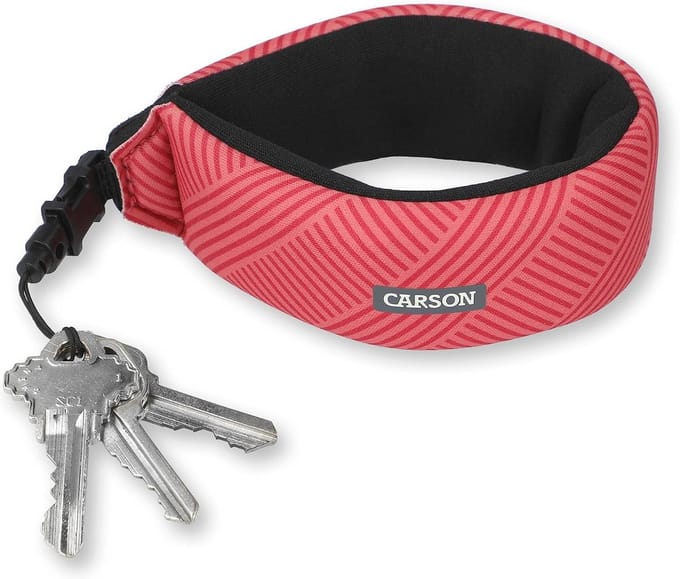 Drijvende Polsband met Lichtgewicht Foam-Core Techniek – Crimson