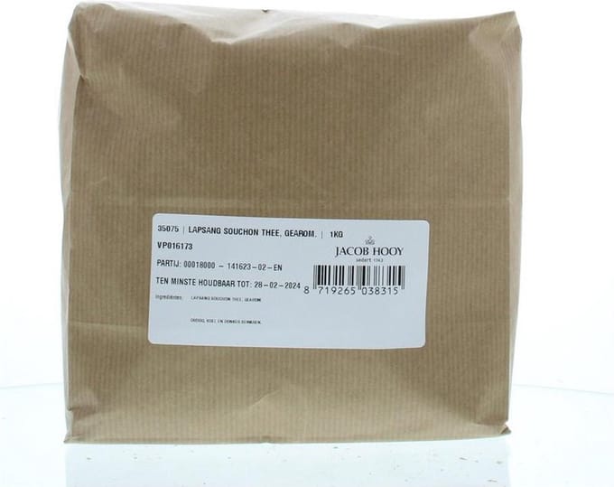 Jacob Hooy Lapsang souchon thee gearomatiseerd 1 Kilogram