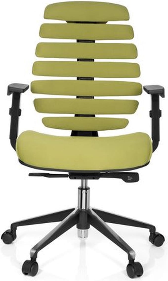 Ergonomische bureaustoel 101 model Ruggengraatstoel in Oranje