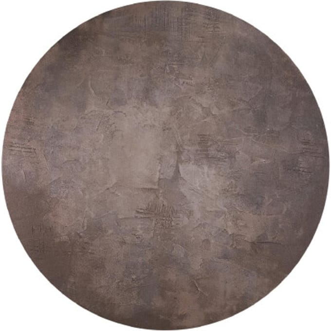 PTMD Wandpaneel Kemp - 120x3x120 cm - Canvas - Bruin