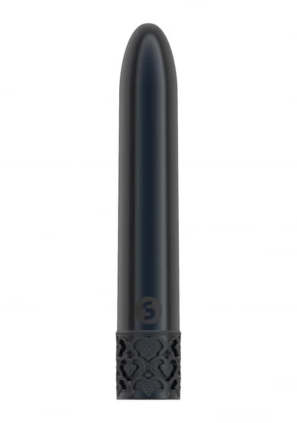 Royal Gems - Krachtige oplaadbare vibrator - Zwart