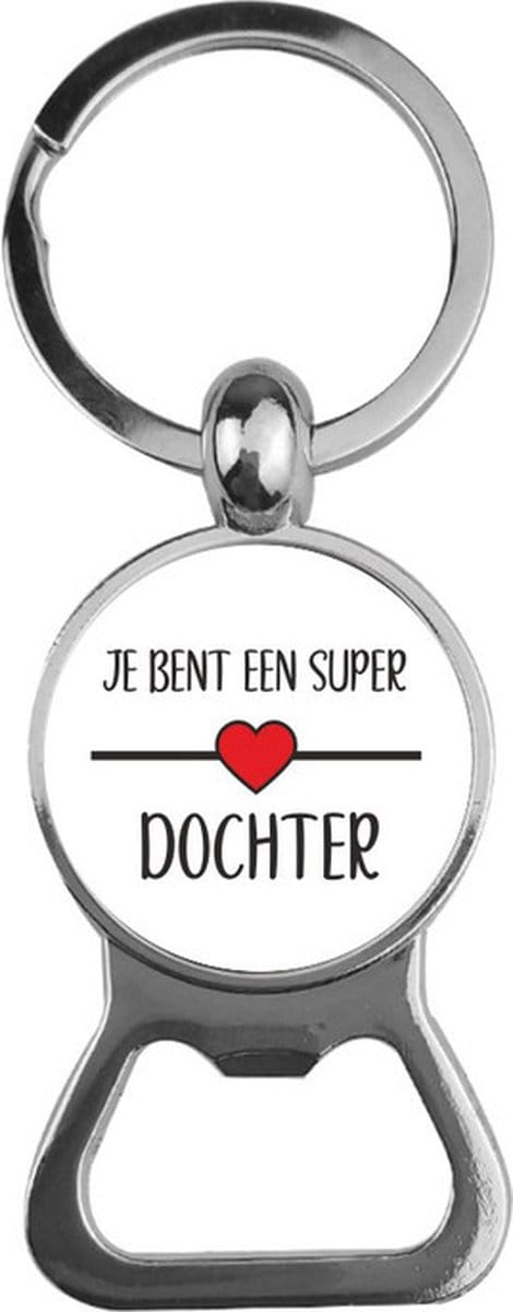 Bieropener Glas - Je Bent Een Super Dochter