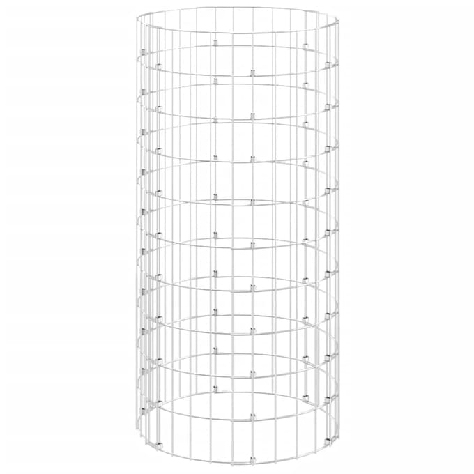 vidaXL - Compostbak - Ø50x100 - cm - gegalvaniseerd - staal