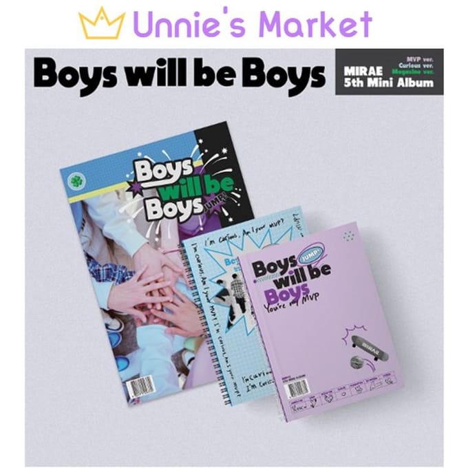 MIRAE 5e mini-album 'Boys will be Boys' Random Ver