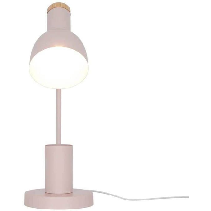 Nordlux Tafellamp Devone, oudroze, hoogte 43 cm, metaal