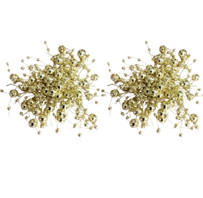 Slipper clipper -kralen -goudkleur- slipper clips- Charme Bijoux