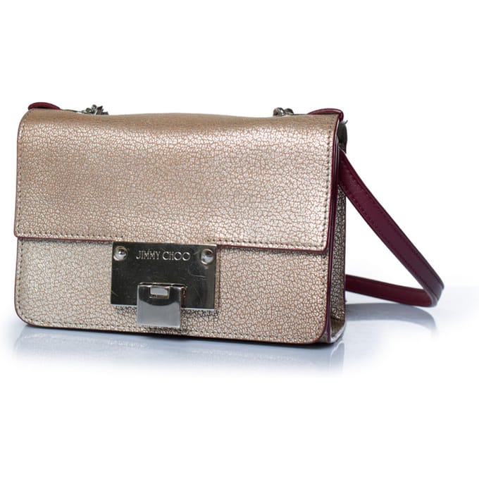 Jimmy Choo, Rebel crossbody rozenleren tas