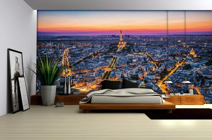 Poster | Blauw | 104 x 70,5 cm