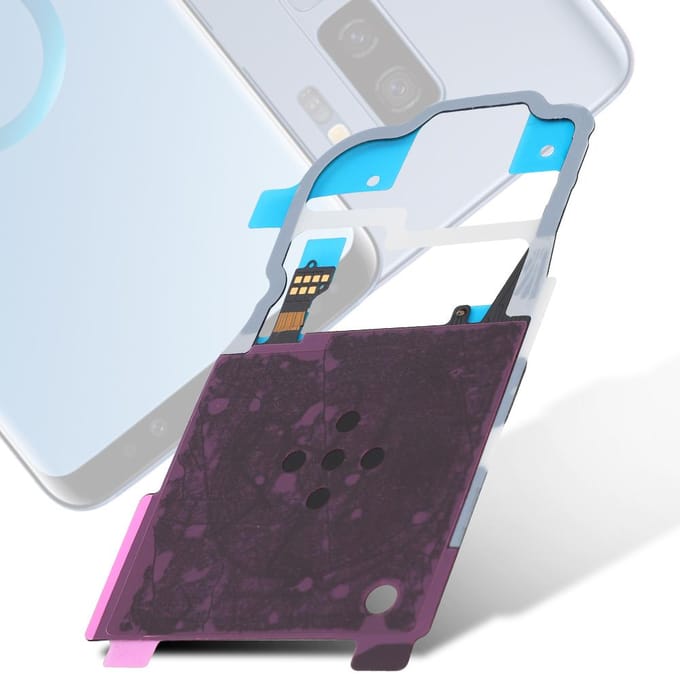 Draadloos Opladen NFC Chip Spoel Antenne Flex Kabel voor Samsung S9+ Plus G965f G965U gray