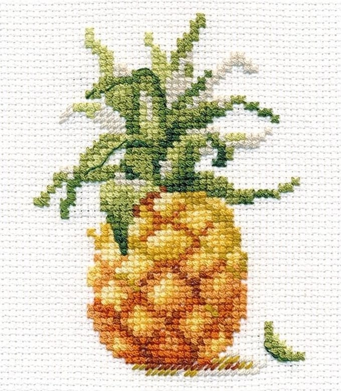 Borduurpakket Ananas - Alisa