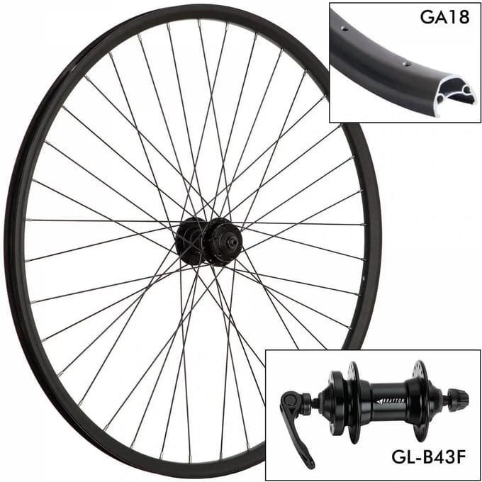 Fietswiel Krayton D. KR-18 36H - B43F 9x100