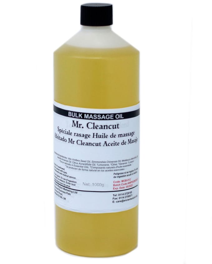 Massage & Bad Olie - 1kg - Mr Cleancut Scheren
