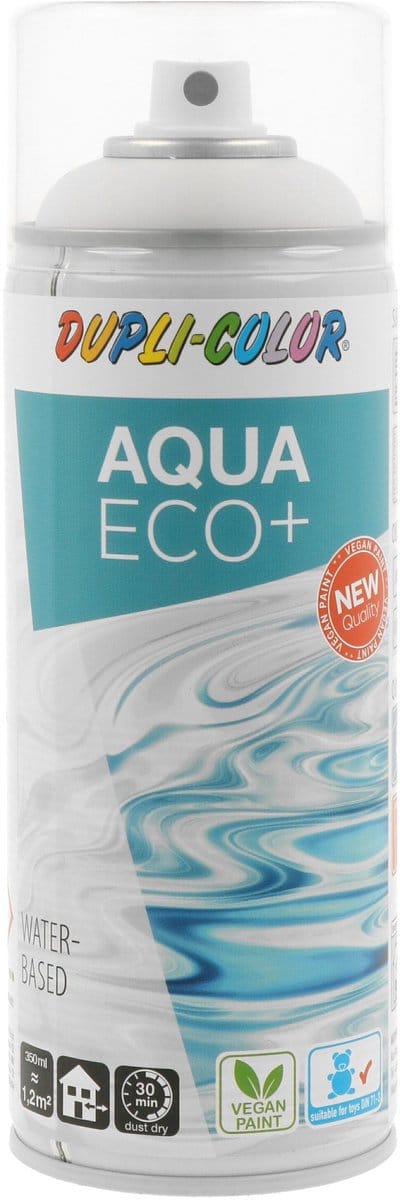 Dupli-Color aqua lak mat RAL 9010 - 350 ml.