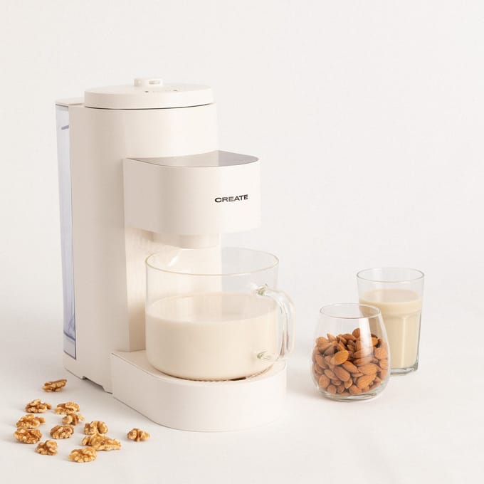 CREATE - Machine voor plantaardige melk - 6 programma's - Elektrisch - 1200W - Inhoud 1.5L - VEGAN MILK MAKER