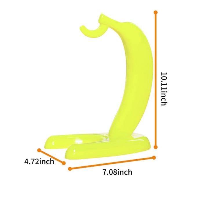 Bananenhanger Bananenboomhouder Standaard Gele Moderne Bananen Displaystandaard Haak voor Keuken geel