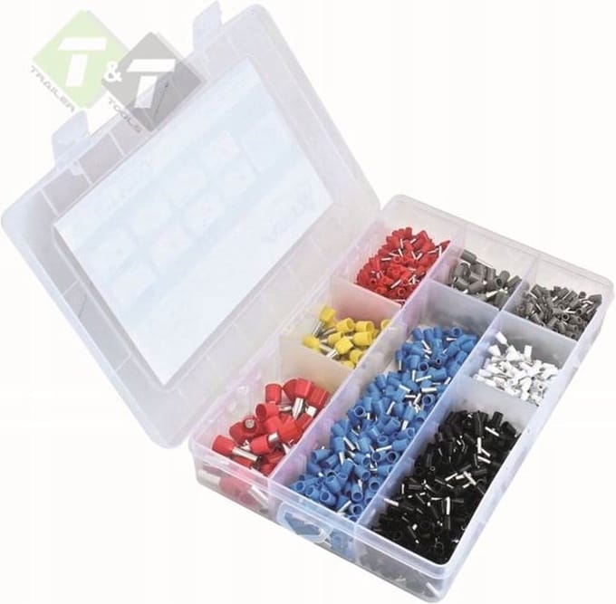 kabelschoen pen assortiment - 1200 delig - draad connectors - asta
