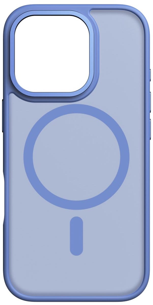 White Diamonds Hybrid Backcover Apple iPhone 16 Pro Blauw MagSafe compatible, Inductieve lading