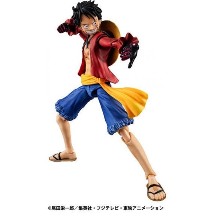 Megahouse One Piece Variable Action Heroes Action Figure Monkey D. Luffy Arnament Haki 16 cm Action Figuur