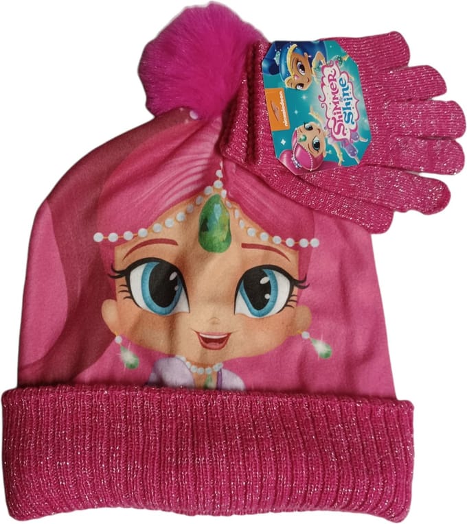Nickelodeon - Shimmer en Shine - Winterset 2-delig - Muts en Handschoenen