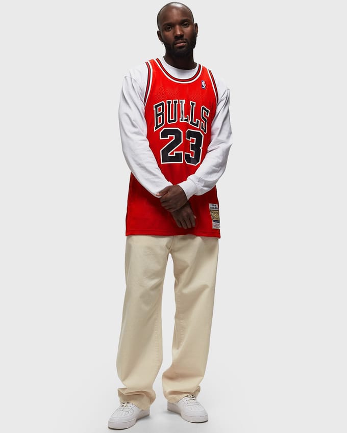 NBA Authentic Jersey Chicago Bulls 1988-89 Michael Jordan #23