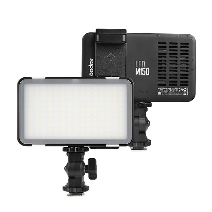 Godox LEDM150 5600K Mini LED Video Invullicht voor DSLR Camera Camcorder 5600K black
