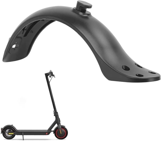Elektrische scooter spatbord zwart - Spatwaterdicht