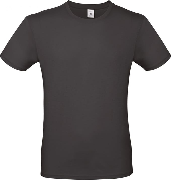 Classic E150 T-shirt B&C Collectie Pure Black Maat S