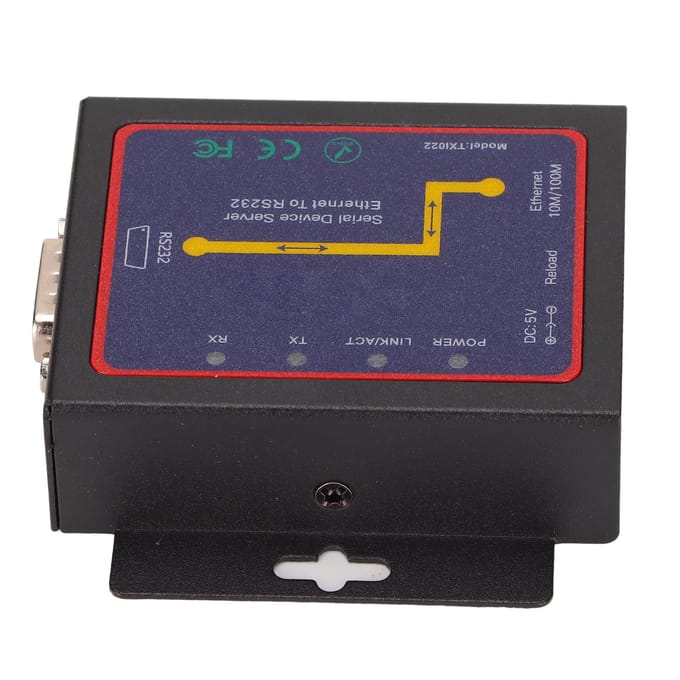 RS232 naar RJ45 Converter 10100M Datasnelheid 300bps tot 230400bps Min 10 graden Celsius tot 55 graden Celsius met IP210 Chipset blue