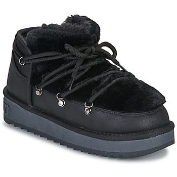 Vrouwen enkelboots met fur D.Franklin Nordic Low