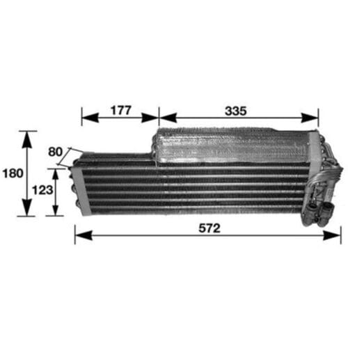 Verdamper, airconditioning MAHLE AE 37 000S