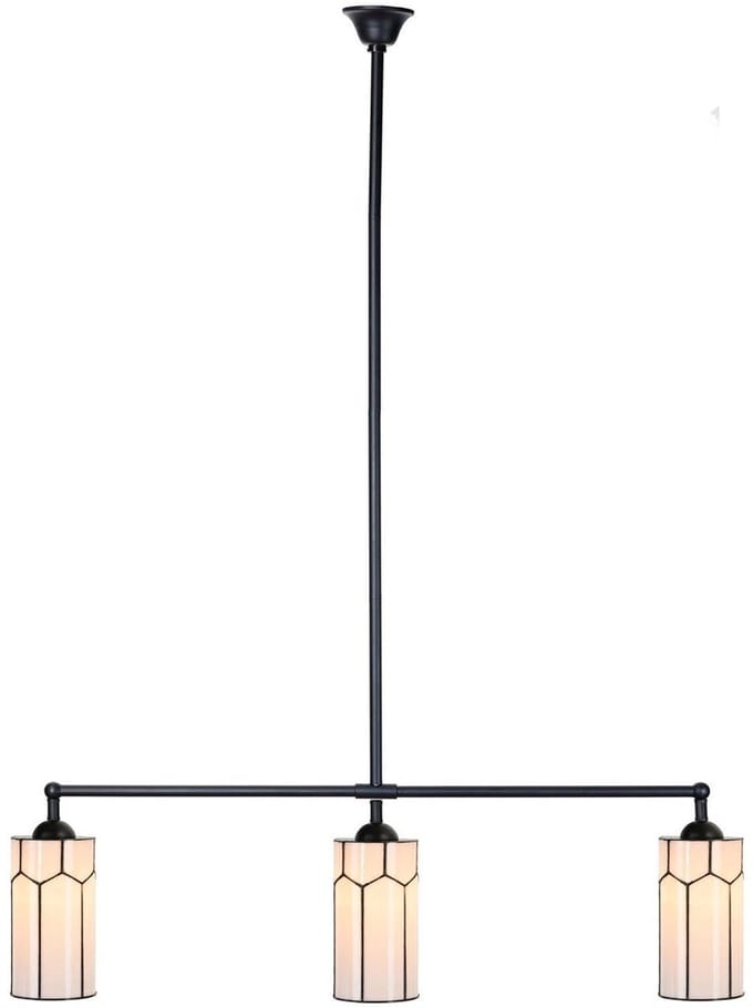 Tiffany T-lamp 3 lichts Gatsby - Art Deco Trade
