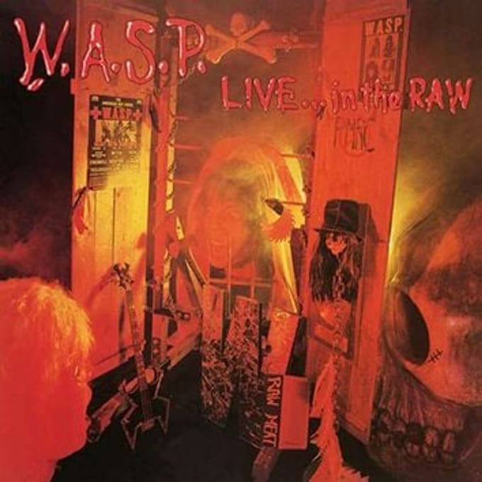 W.A.S.P. CD - Live in the raw - voor Geen - standaard