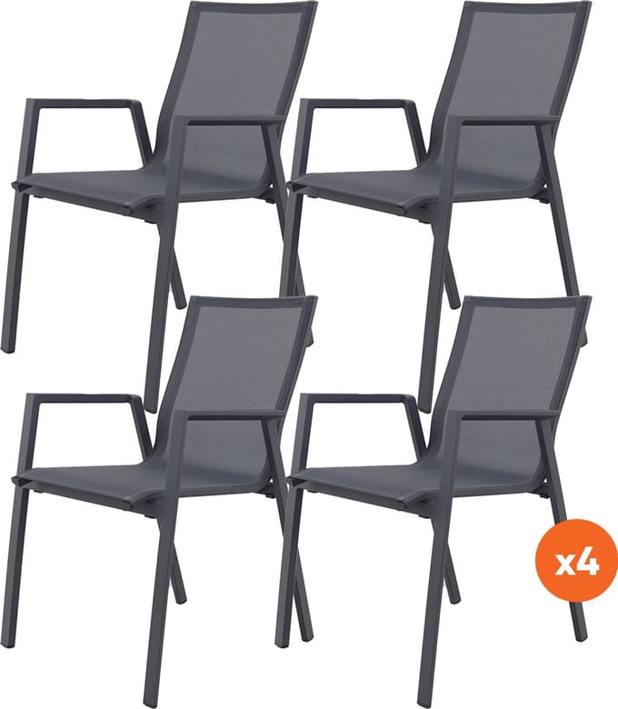 Set van 4 - Atmos stapelbare stoel