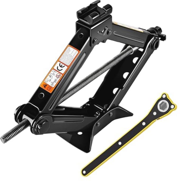 Schaarkrik 1500 kg - Lifting Height 105-385 mm - Ideaal voor Bandvervangen