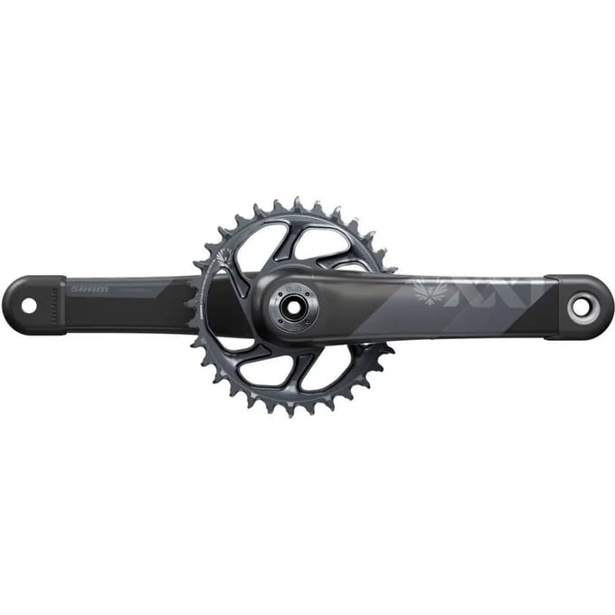 Mountainbike crankstel Sram Pédalier Xx1 Eagle Dub Dirm Nr 12V 34D Xsync2 Grey S/Bb