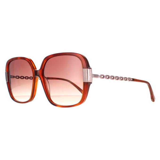 Ted Baker Vierkant Dames Tortoise Bruin Bruin Gradiënt TB1616 Indi