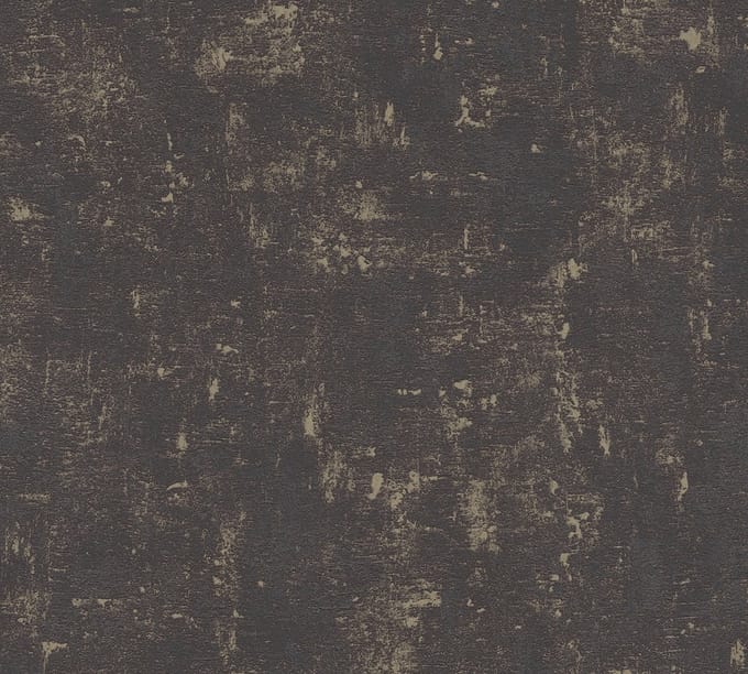 BETONLOOK BEHANG | Industrieel - Zwart Goud - A.S. Création Jade 2