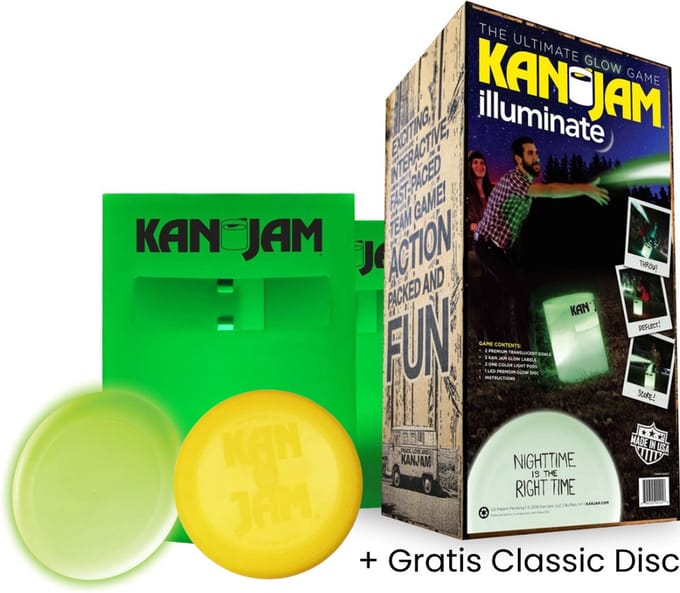 KanJam - Game - Illuminate - set - 9 kleuren + Gratis Kanjam Disc Original