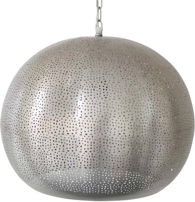 Safaary - Oosterse Hanglamp Nikkel Goud Gauri Ø 46 x 40cm