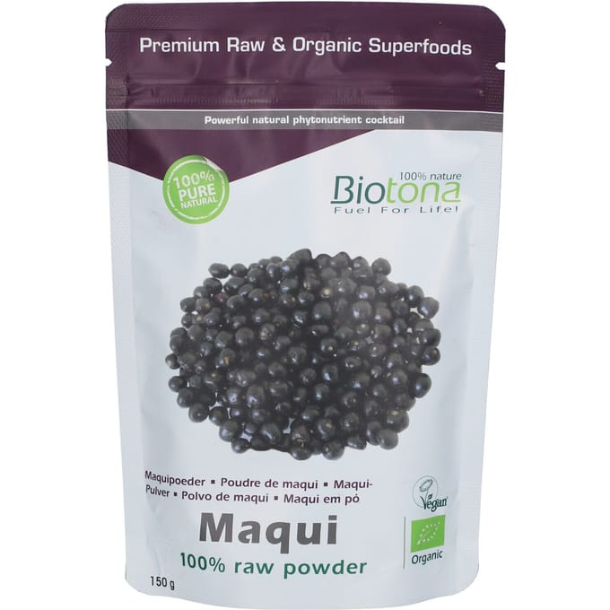 Biotona Maqui raw powder bio 150 Gram