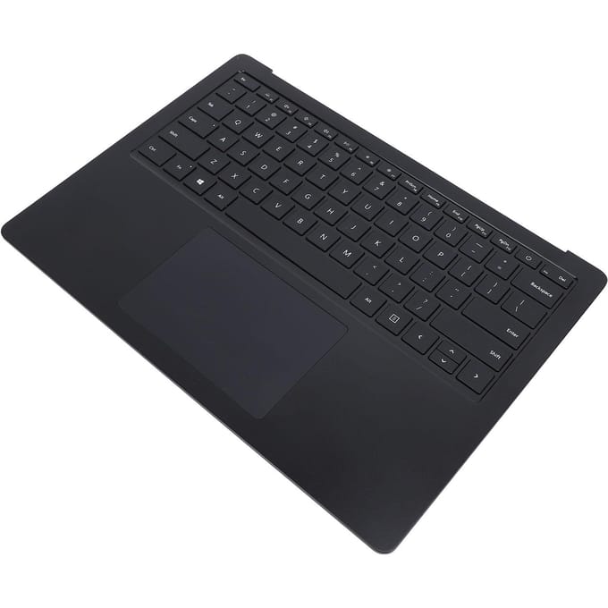 Laptop Palmsteun Toetsenbord Volledige Grootte Laptop Palmsteun Toetsenbord Touchpad Assemblage voor Laptop 3 4 5 1951 zwart