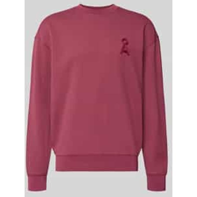 relaxed fit sweatshirt van pure katoen model 'ICONIC Å GMT'