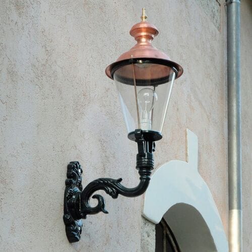 KS Verlichting Wandlamp - Volendam - XL - E27 - Groen - Koper